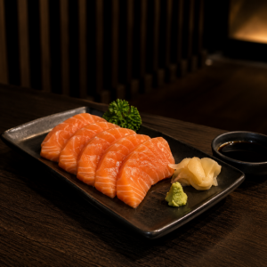 Sashimi de Salmão (uni.)