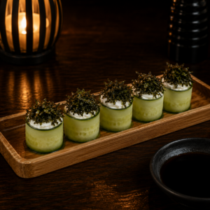 Joe de Pepino com Couve Crispy UNI