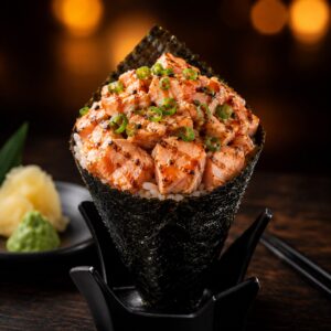 Temaki de Salmão Grelhado