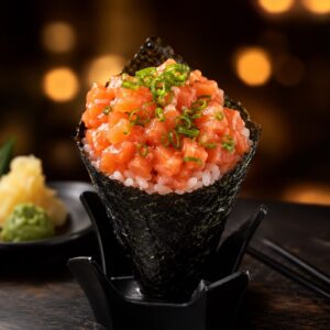 Temaki de Salmão Tradicional
