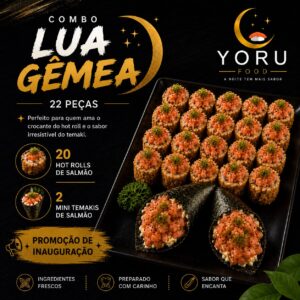 Combo Lua Gêmea - 22 Peças